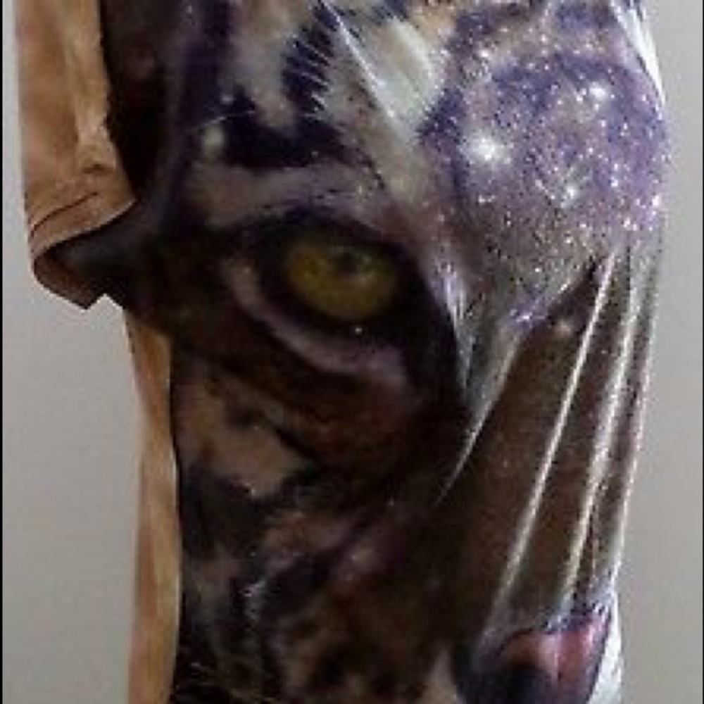 KUT FROM THE KLOTH WILD TIGER TOP - XS NWT